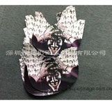 服裝鞋帽3D軟膠片 漸變效果軟膠制作 pvc軟膠變畫定制 超薄3D軟膠生產
