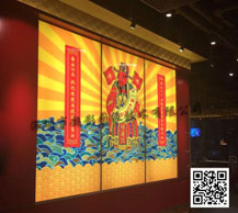 大幅拼接光柵立體畫定制 3D燈箱燈片加工生產 3D立體畫廣告制作